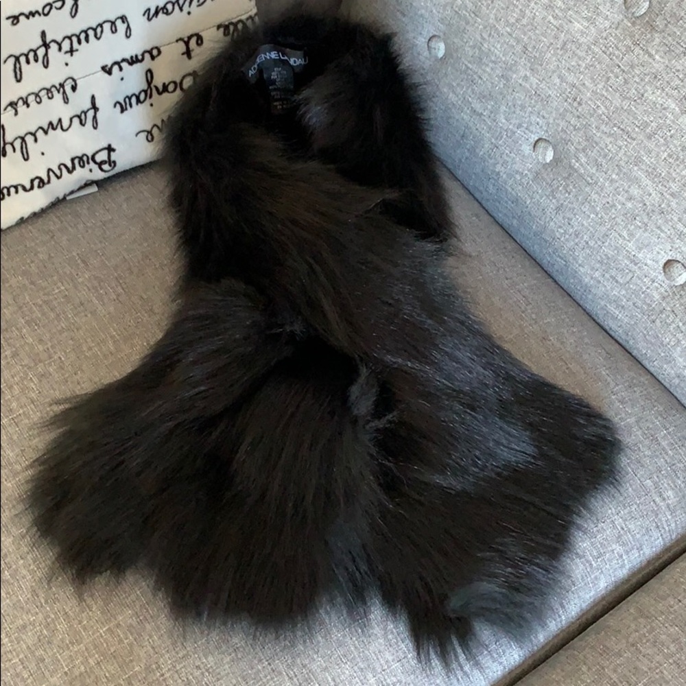 Adrienne Landau Fur Scarf
